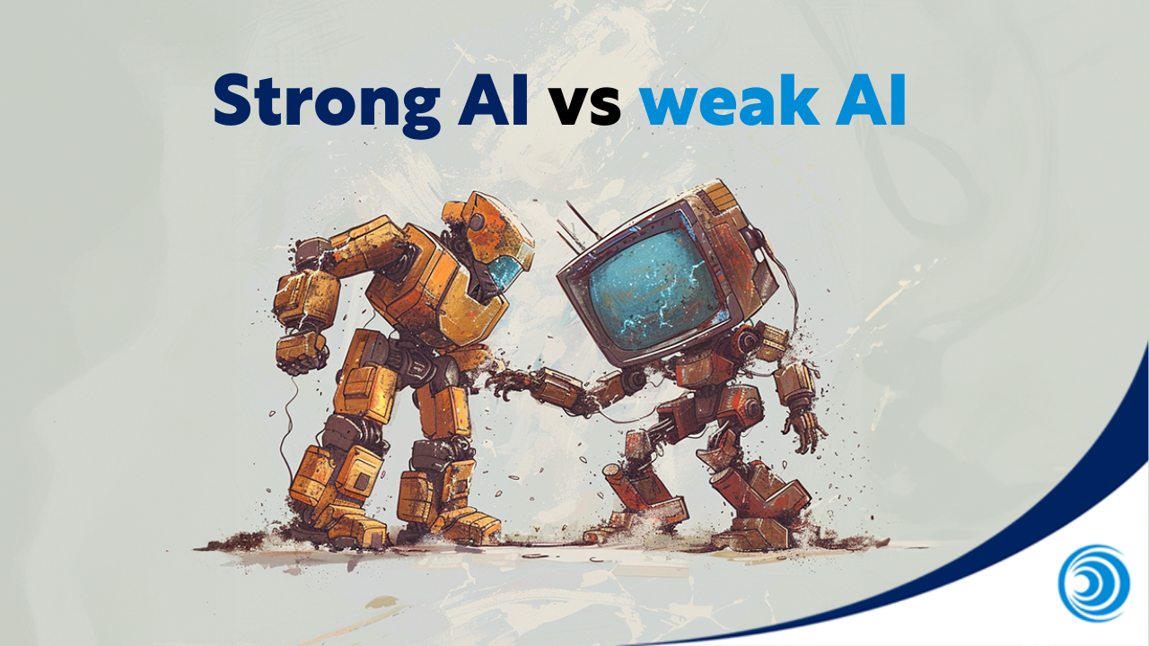 The difference between Strong AI and Weak AI